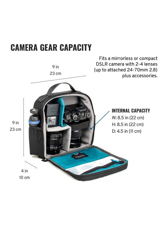 OP/TECH USA BYOB 9 Slim Backpack Insert — Black (636-620) - Image 2