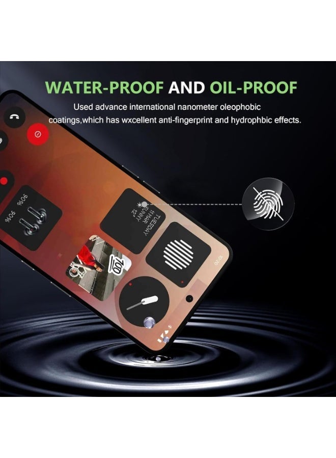 ELTRAZONE Nothing Phone 3a Tempered Glass 3-Pack Ultra Clear Touch Sensitivity Glass Nothing Phone 3a Anti-Scratch Fingerprint Unlock Tempered Glass For Nothing Phone 3a 2025 - Image 5