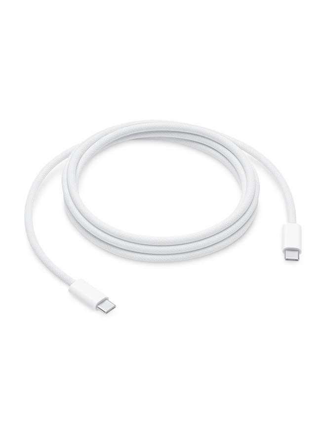 Apple Type-C To Type-C 240W Charge Cable 2M White & 96W USB-C Power Adapter - MW2L3ZE/A White Bundle - Image 2