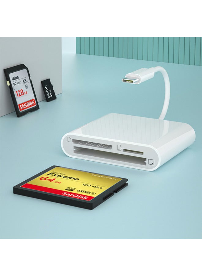 Akino Type-c To Sd Camera Card Mobile Phone Otg Card Reader Tf Memory Card High-speed Adapter Outlet - Image 1