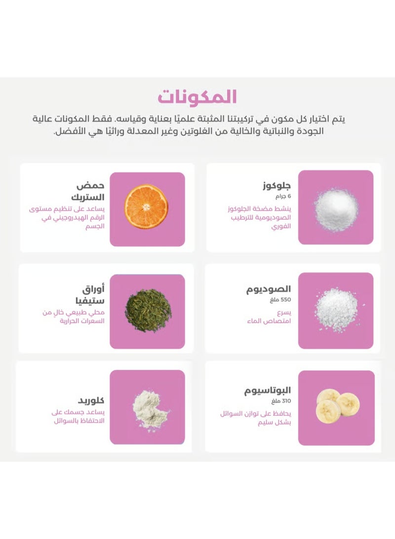 Hydralyte Effervescent Electrolyte Tablet Apple Blackcurrant Flavoured 20 Servings - Image 3