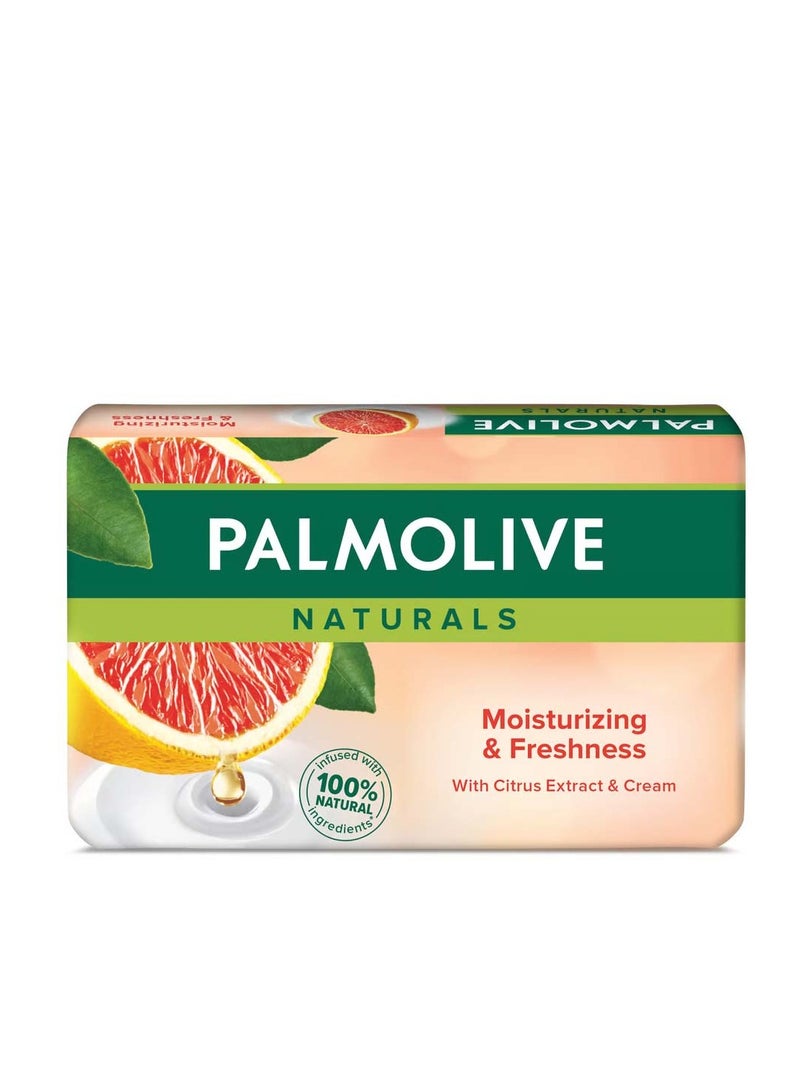 Palmolive Naturals Citrus Extract & Cream Bar Soap – 8 Pieces, 90g Each