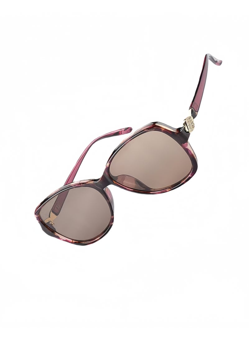 UV400 square women's sunglasses, lightweight metal frame glasses store, suitable for driving, fishing parties, desert beaches, daily outdoor activities - Image 3