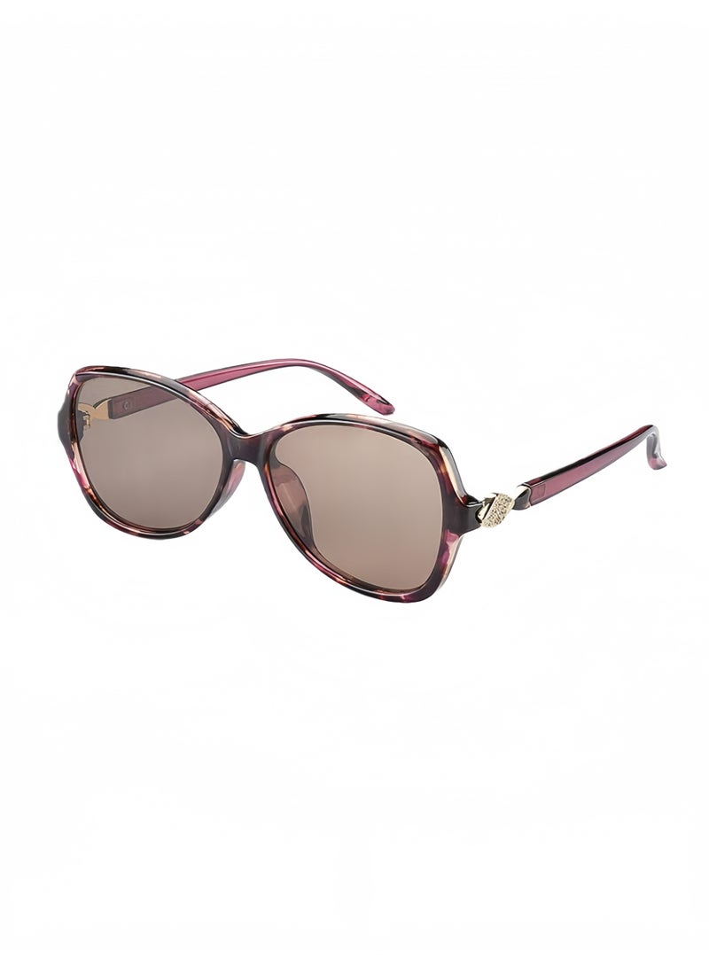 UV400 square women's sunglasses, lightweight metal frame glasses store, suitable for driving, fishing parties, desert beaches, daily outdoor activities - Image 1