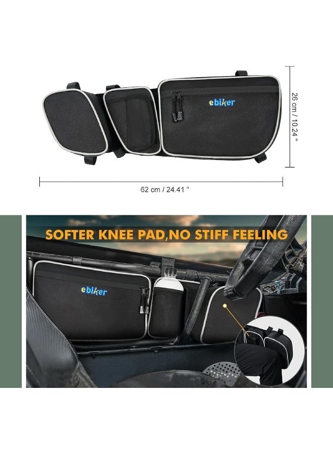 Ebiker Removable Knee Pad UTV Front Side Door Bags for Can-am Maverick X3 - Image 3