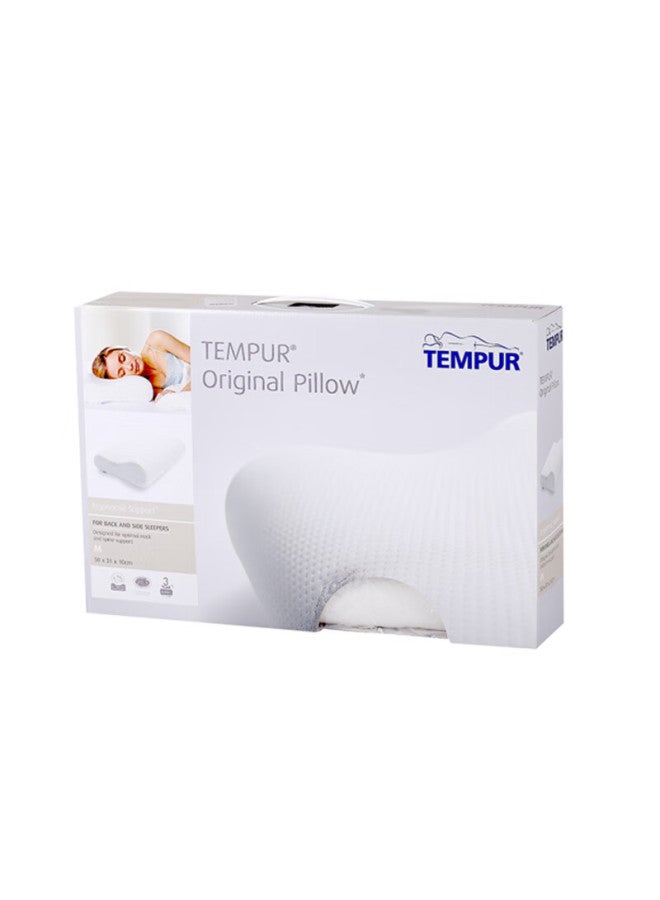 Tempur Danish Imported Space Memory Foam Pillow, Cervical Pillow, Same As Store Model, White Temperature-sensitive Pillow, Size S - Image 4