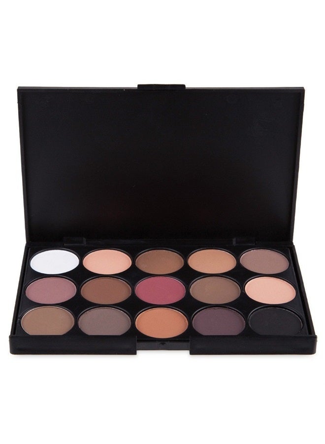 PhantomSky 15 Colors Eyeshadow Makeup Palette Cosmetic Contouring Kit - Perfect for Professional and Daily Use - Image 2
