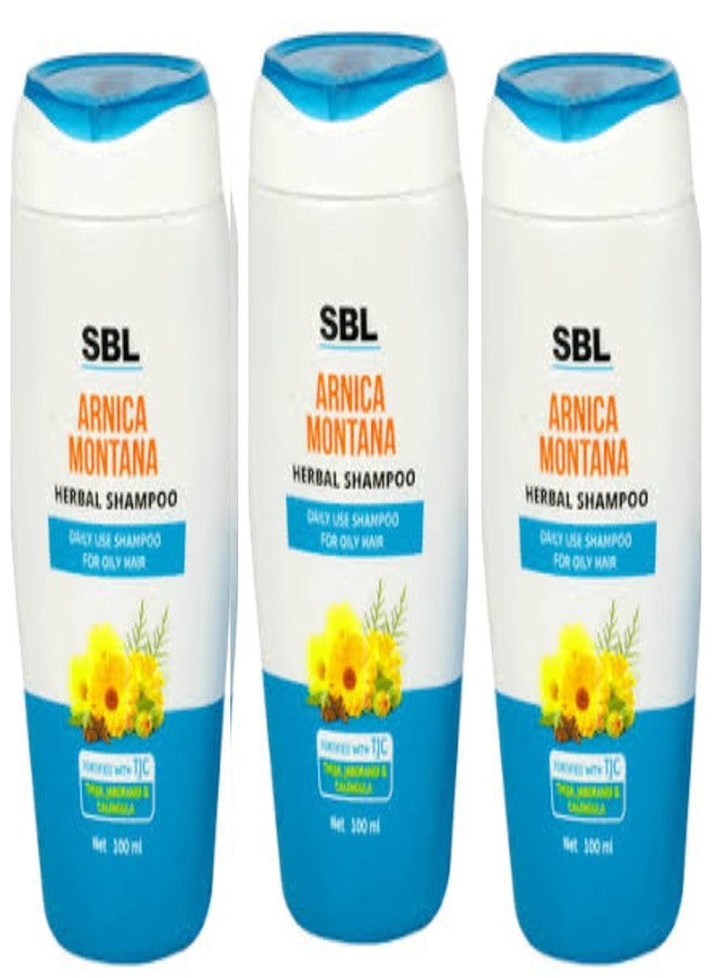 SBL herbal montana shampoo 100ml pack of 3 - Image 2