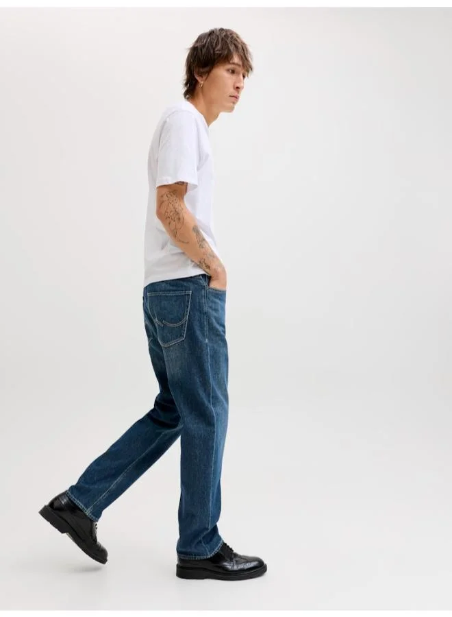 JACK & JONES  ICHRIS Relaxed Fit Jeans for Men | Best Price UAE