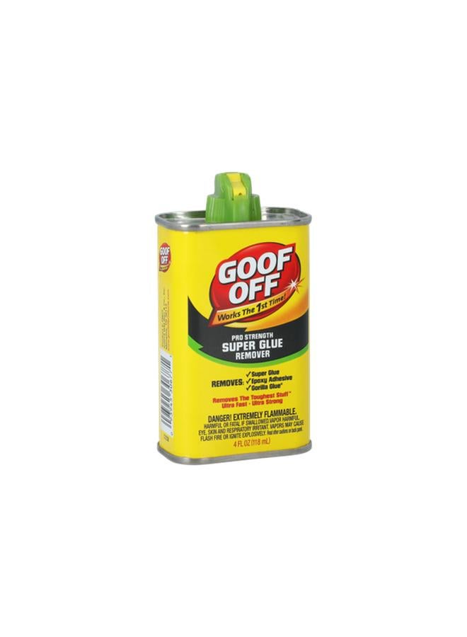 GOOF OFF Super Glue Remover Yellow 4fl.oz - Image 3
