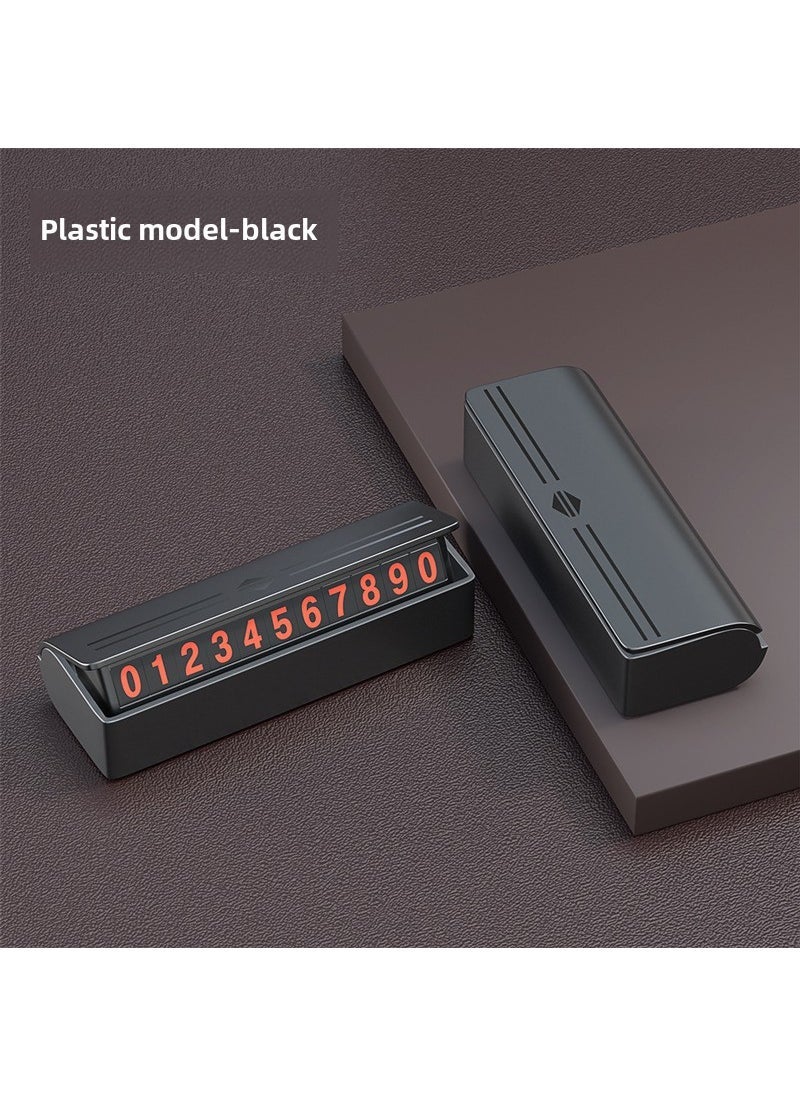 Custom Press-Hide Alloy Parking Sign Press plastic