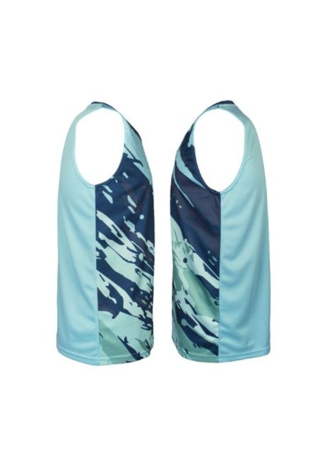 Apacs SL 22001 Sleeveless Badminton T-Shirt, Mint Green – Lightweight Quick-Dry Sleeveless Sports Shirt, Breathable Athletic Wear for Badminton, Training & Indoor Sports - Image 3