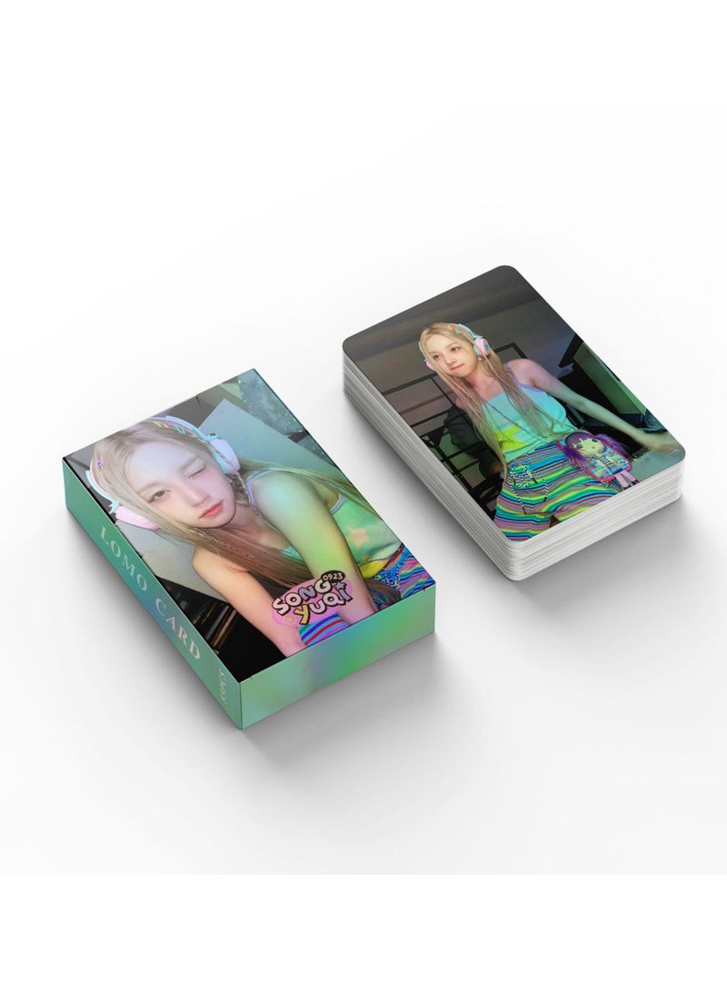 55-Piece GIDLE Song Yuqi Laser Song Yuqi Solo Lomo cards