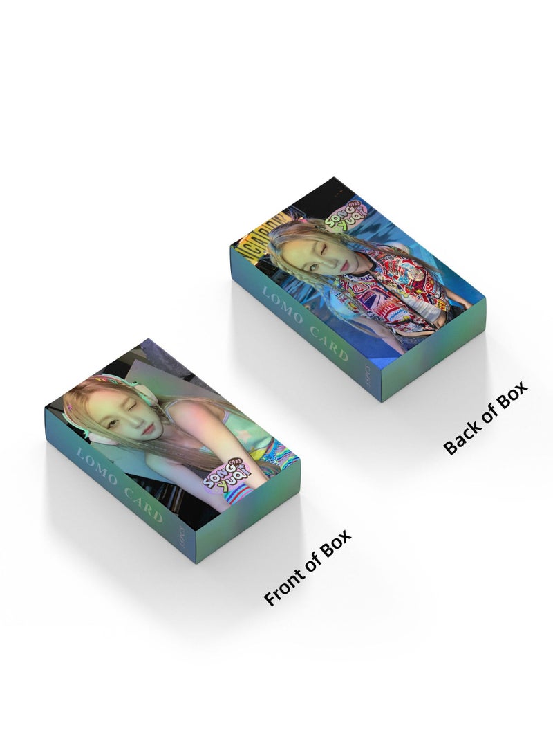 55-Piece GIDLE Song Yuqi Laser Song Yuqi Solo Lomo cards