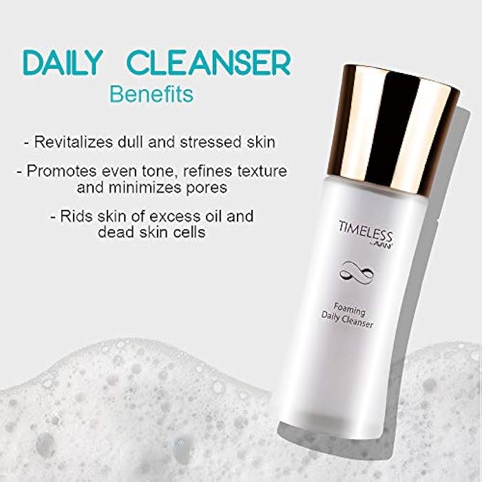 AVANI Timeless by AVANI Foaming Daily Cleanser | Infused with Vitamin E Moisturizing Oils | Removes Dirt, Excess Oils, Other Impurities - 1.7 fl. oz. - Image 2