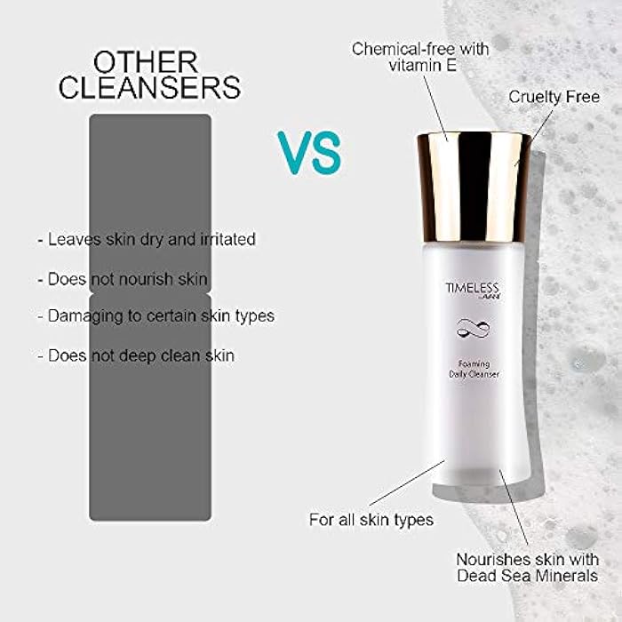 AVANI Timeless by AVANI Foaming Daily Cleanser | Infused with Vitamin E Moisturizing Oils | Removes Dirt, Excess Oils, Other Impurities - 1.7 fl. oz. - Image 3
