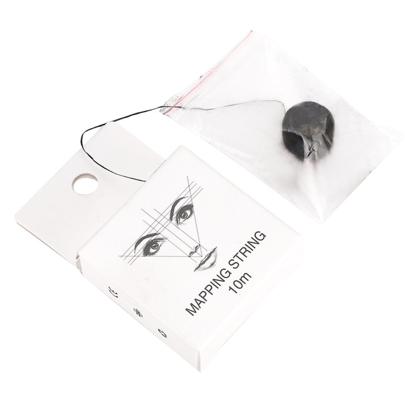 10m Pre Inked Mapping String Microblading Eyebrow Marker Thread Line ToolPre Inked Mapping String - Image 3
