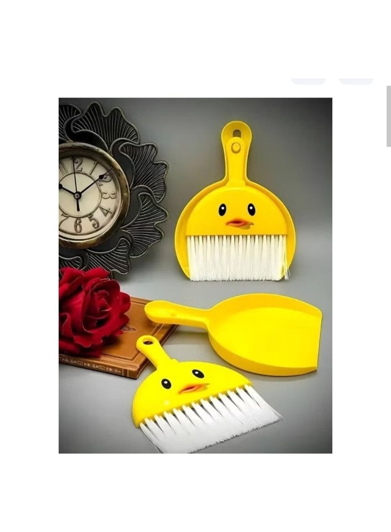 A brush broom shaped like Donald Duck