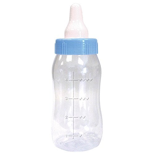 Amscan Blue Baby Plastic Bottle Bank - 11.12" x 4.25" (1 Count) - Perfect for Baby Showers & Gender Reveal Celebrations - Image 3