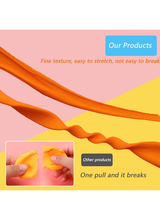 J&J - 36 Colors DIY Plasticine Fluffy Foam Clay Set for Kids Educational Ultra Light Modeling Clay Interactive Toys with Tools and Ziplock Bag - Image 1