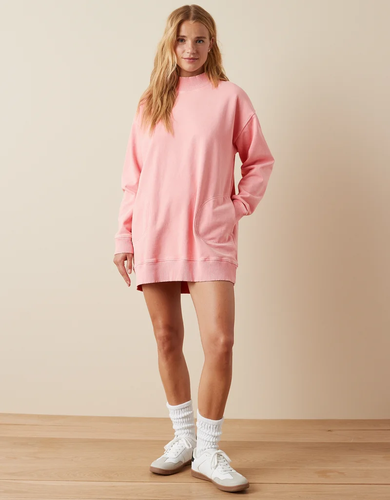 American Eagle Relaxed Sweatshirt Dress