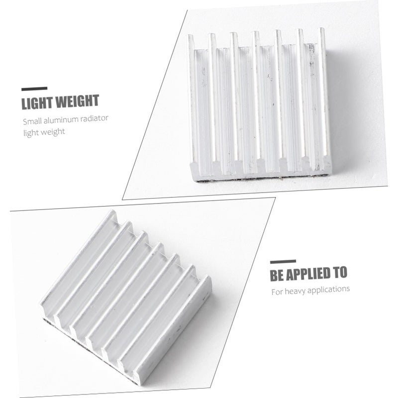 24 Pcs Aluminum Heat Sink Thermal Conductive Glue for Computer Power IC Led - Image 4