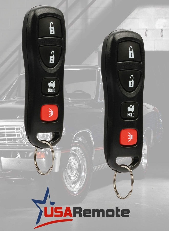 USARemote 2x Keyless Entry Remote Key Fob 4btn for I35 G35 350Z Altima Maxima Sentra - Image 2