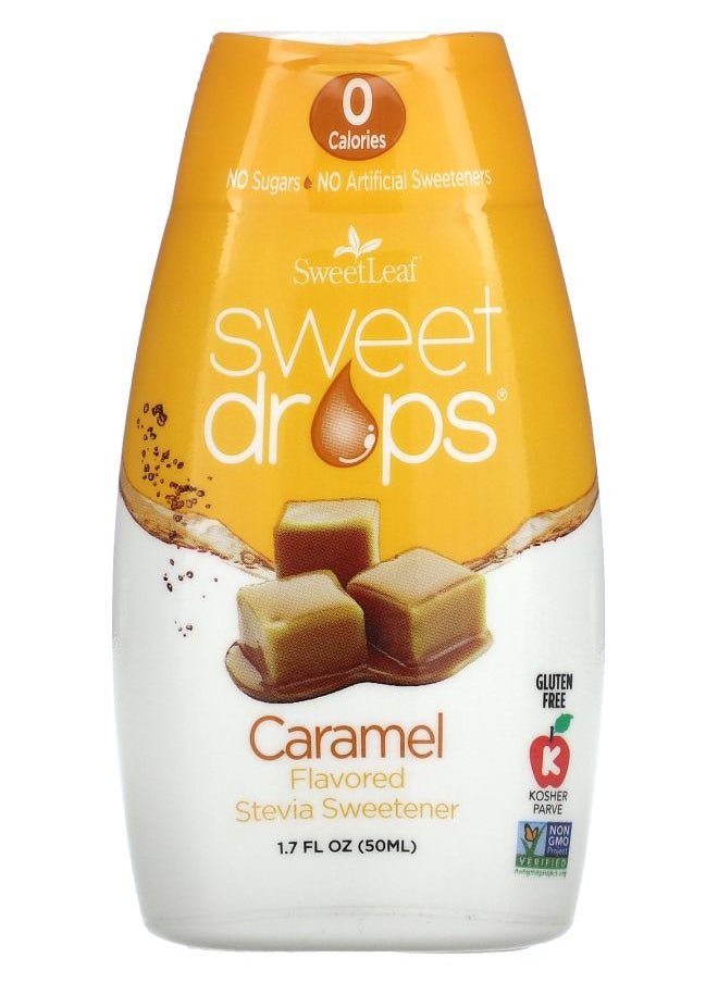 Wisdom natural - SweetLeaf Sweet Drops Caramel 1.7 fl oz (50 ml) - Image 1