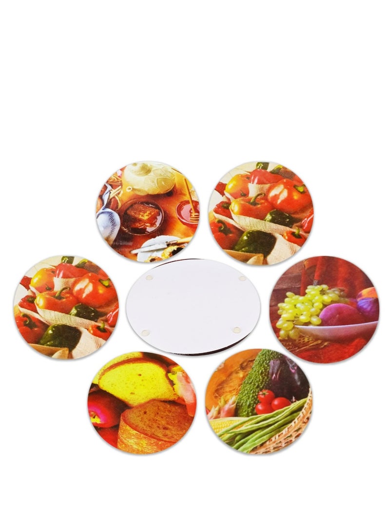 Heat-resistant glass Coaster - Image 3