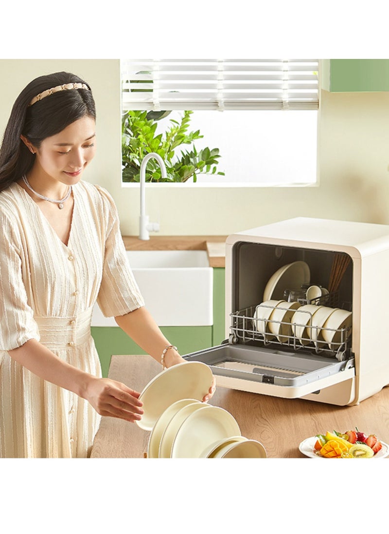 Sharpdo Household Intelligent Fully Automatic Sterilizing and Drying Integrated Dishwasher, No Installation Required, Can Accommodate 32 Pieces 840W  - Image 2