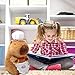 Ditucu Cute Capybara Plush with Cooking Chef Hat Holding Kitchen Shovel Soft Capibara Stuffed Animal Plushies Toys Hugging Gifts for Kids Brown 86 inch - Image 4