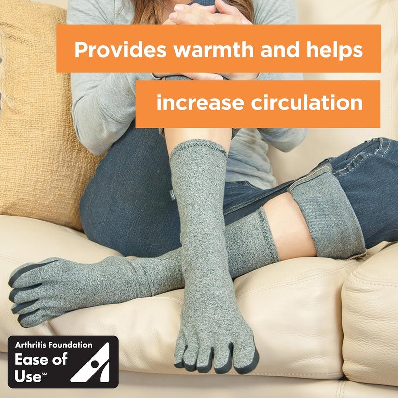 IMAK Compression Arthritis Socks for Circulation and Travel - Medium - Image 4