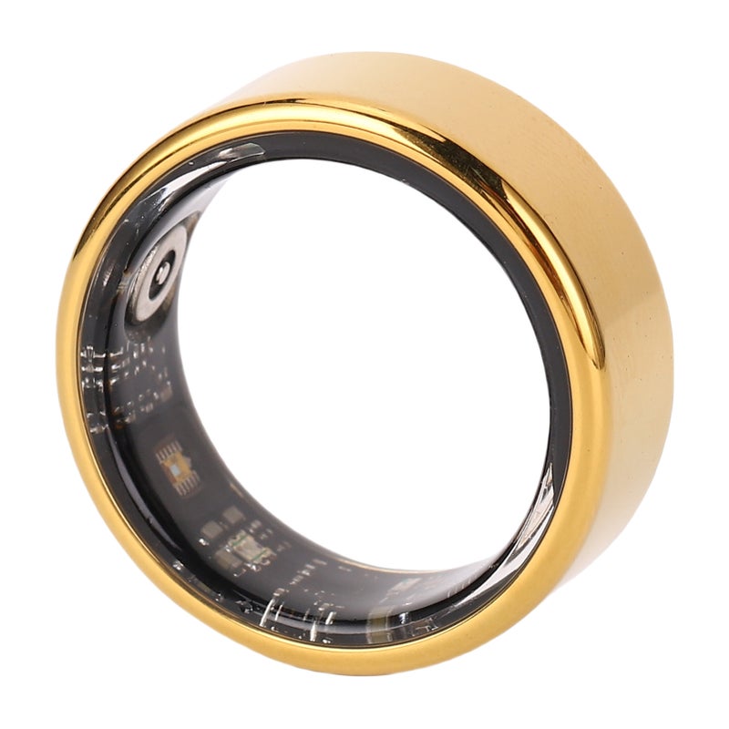Smart Health Ring: Size 10, Ti Steel & Resin, IP68 Waterproof - Accurate Activity Tracking, Gesture Controlled Interactivity for Daily Commutes, Work, Sleep & Fitness Enthusiasts - Image 5