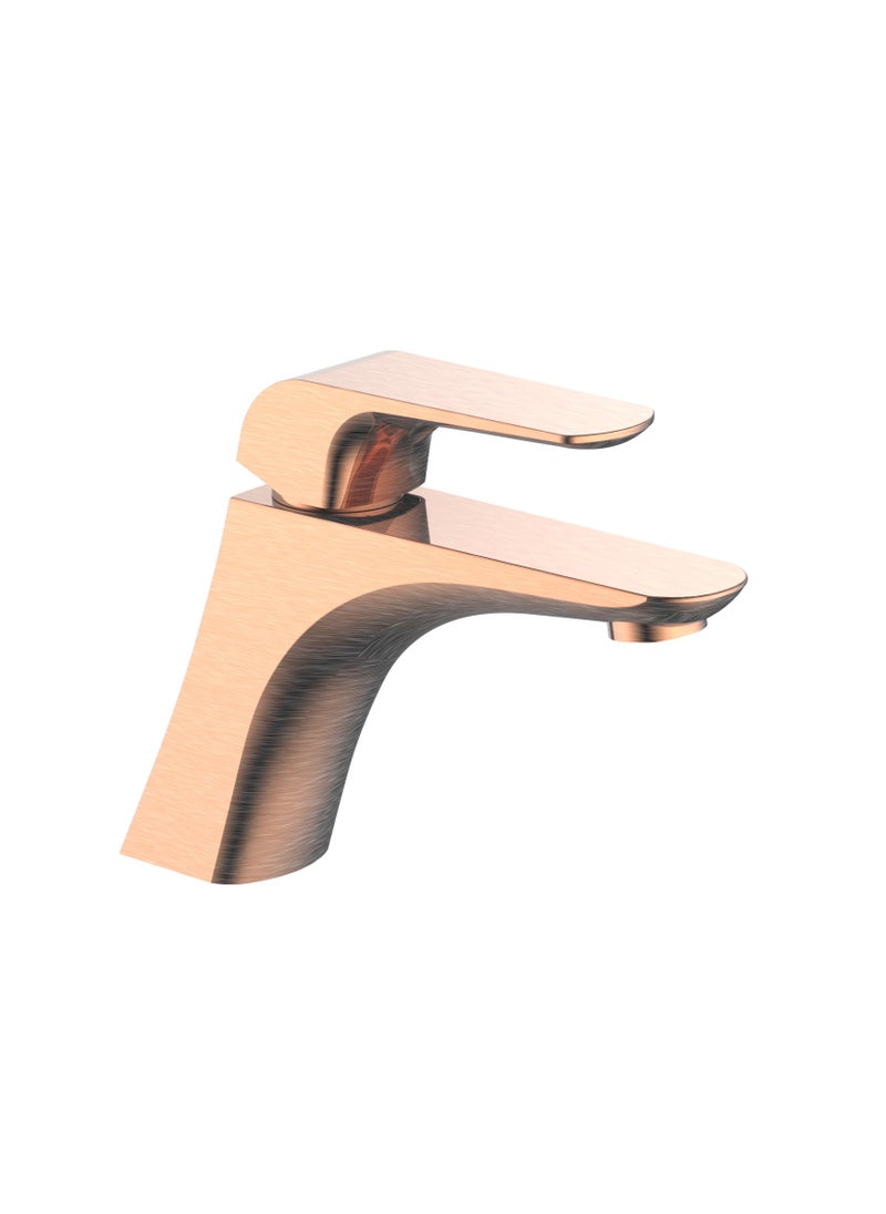 HESANIT HESANIT Elite Single Lever Basin Mixer with Popup Waste Red Copper - 7001RC 