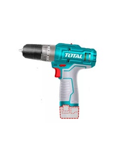 TOTAL Super Total 12V Lithium-Ion Cordless Impact Drill - 3 Function TIDLI12202, 20Nm Max Torque, 400-1500 RPM, 22500 BPM, LED Light, 18+1 Torque Settings, Includes Bits & Carrying Case  - Image 2