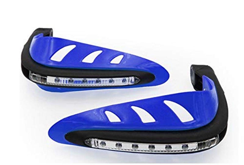 PA Motorcycle Handguards with Led Light for 7/8" Grips - 300 * 140 * 110mm (Blue) for KTM Duke 200 - Image 5