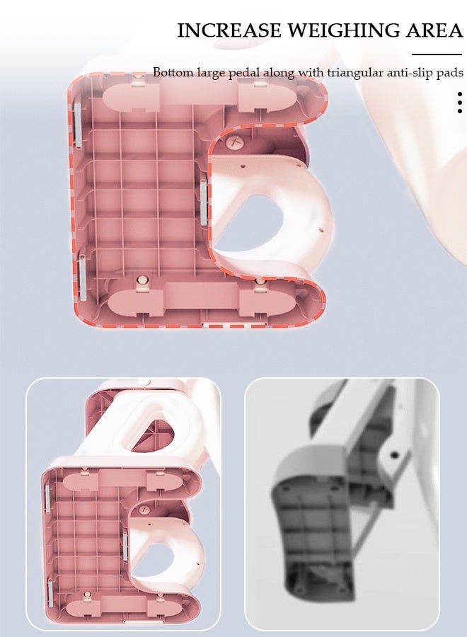 DUNISO Potty Training Toilet Seat For Boys Girls, Toddler Toilet Seat With Step Stool Ladder, Foldable Toddler Potty Seat For Toilet With Non-Slip Design, Adjustable Height - Image 4