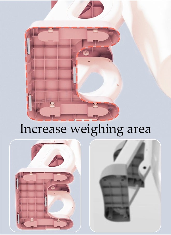 DUNISO Potty Training Toilet Seat For Boys Girls, Toddler Toilet Seat With Step Stool Ladder, Foldable Toddler Potty Seat For Toilet With Non-Slip Design, Adjustable Height  - Image 5