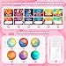 Letapapa Valentines Day Cards for Kids School 24 Pack Valentines Day Greeting Cards with Slime Ball Kits Squeeze Fidget Toys Valentines Gifts for School Classroom Exchange Valentines Party Favor Prizes - Image 4