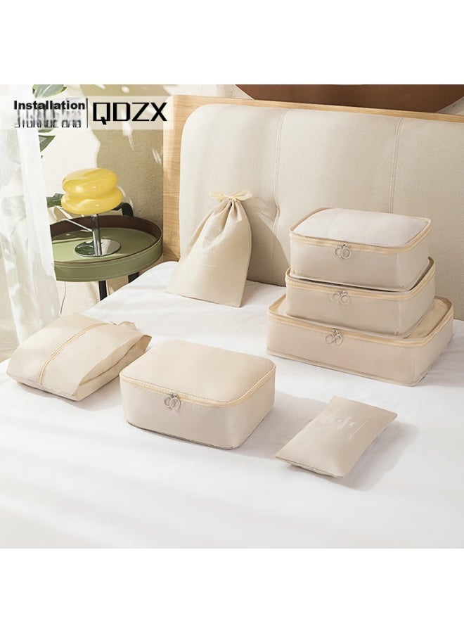 Qdzx Travel Waterproof Storage Bags, 7-piece Set, Luggage Organizer, Clothes Sorting, Essential For Business Trips And Travel, 089 - Image 1