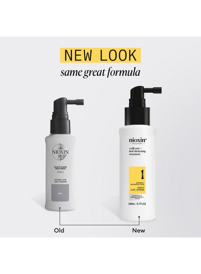 Nioxin Scalp + Hair Thickening System 1 Leave on Treatment, For Natural Hair with Light Thinning, 6.8 oz (Packaging May Vary) - Image 2