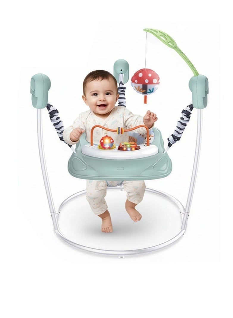 Tiibaby Baby Activity Jumper Chair with Interactive Toys and Music for Toddler - Image 1