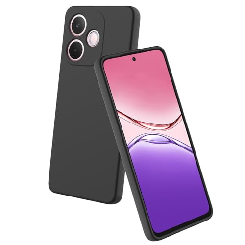Casotec Back Cover for Oppo A5 Pro 4G / A5 Pro 5G | Full Camera Protection | Premium Liquid Silicon Case | Flexible Bumper Case for Oppo A5 Pro 4G / A5 Pro 5G (Black) - Image 1