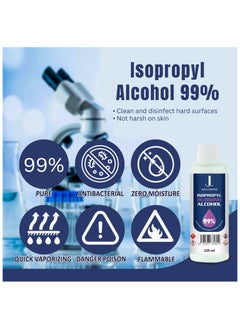 چان لندن كحول الأيزوبروبيل المحمر، IPA 99.9% عالي النقاء - مطهر ومنظف متعدد الأغراض للأسطح والإلكترونيات والإسعافات الأولية والمزيد - سريع التبخر، خالي من البقايا، 125 مل  - Image 4