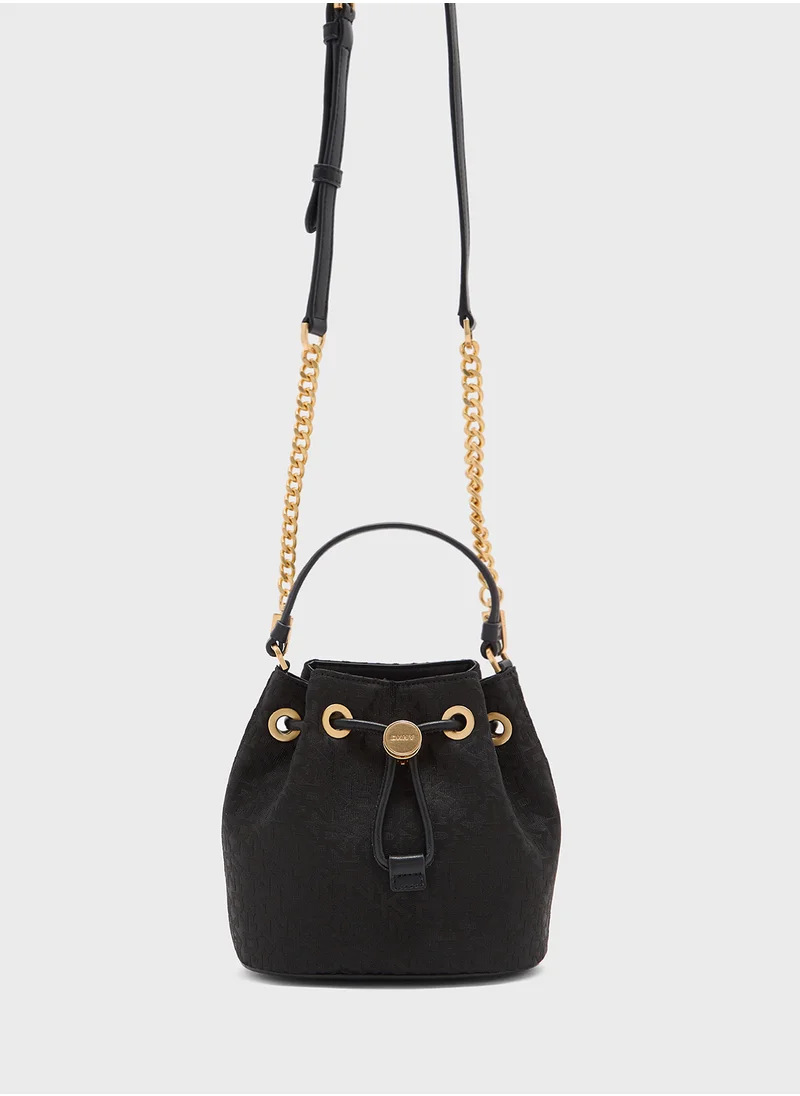 DKNY Franky Drawstring Hobo