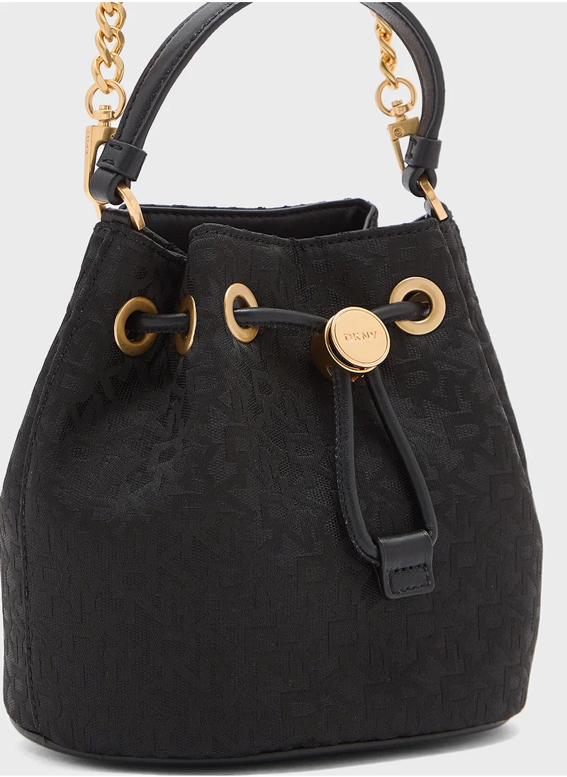 DKNY Franky Drawstring Hobo