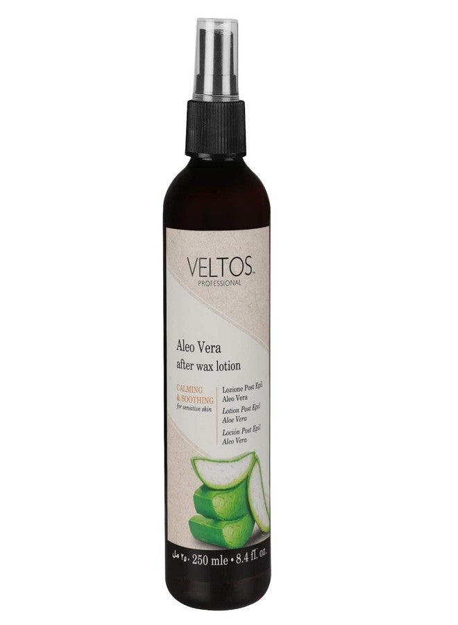 VELTOS After Wax lotion, Natural and Antiseptic Skin Care Waxing Gel, Suitable for Beauty Parlor, Salon, Spa and Hair (ALOE VERA) 250ml - Image 1