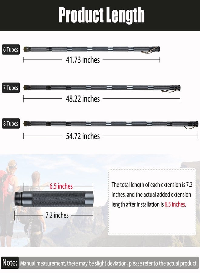 aiGear Walking Hiking Stick CNC Machined Trekking Poles Color Gray - Image 4