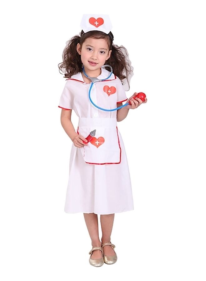 NIBEMINENT Nurse Cosplay Costume Set M - Image 1