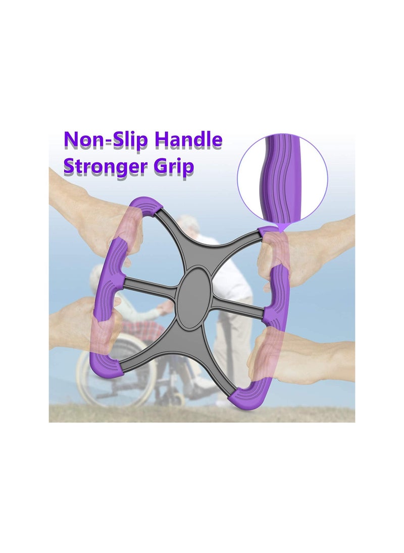 SYOSI - Elderly Lift Assist Device, Disabled Patient Standing Aid Disabled Patient Portable Lift Device for Handicapped, Blue with Rubber Grip​ Handicap Bar Lift Aid to Transfer Elderly Senior Bariatric - Image 1